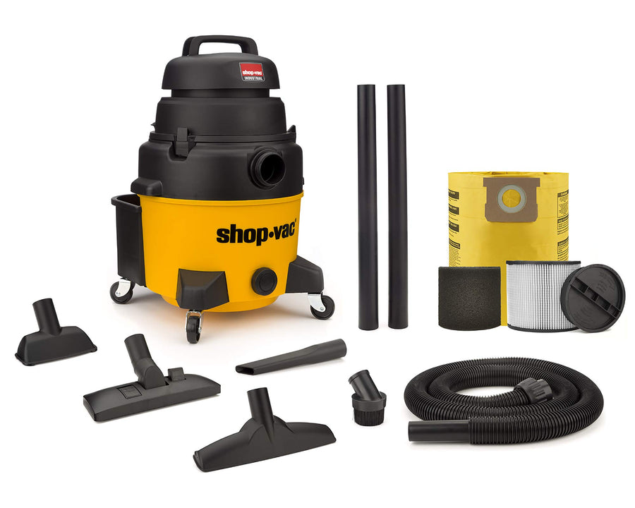 8 Gallon Shop-Vac 9258010 6.0-Peak HP Industrial Wet/Dry Vacuum