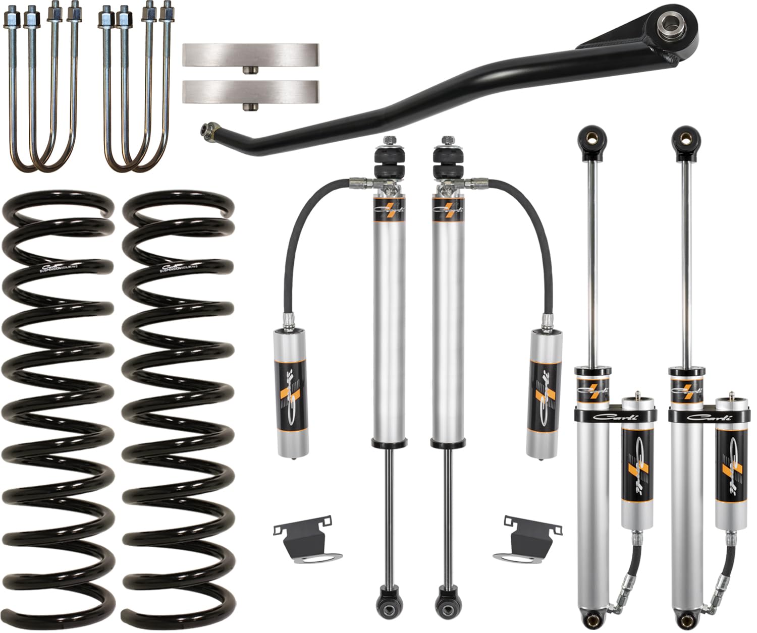 Backcountry Carli Leveling Suspension, Base, 2.5” Lift, 2019-23, Ram 3500, 4x4