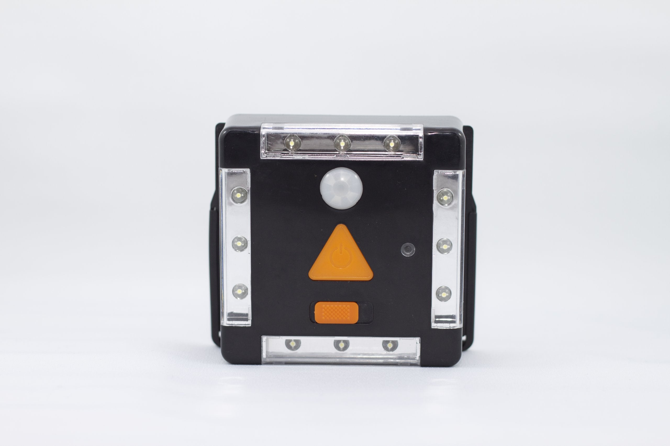 12-LED Tri-Lynx Corp Light Black with Motion and Dusk/Dawn Sensor