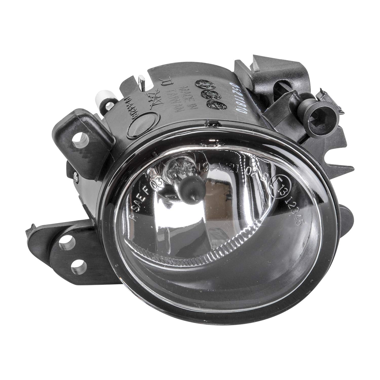 Right TYC Fog Light Assembly Compatible with 2008-2011 Mercedes Benz C-Class