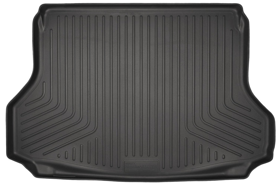 Weatherbeater Cargo Liner Husky Liners | Fits 2014-2020 Nissan Rogue w/o 3rd Row; 2014-2015 Nissan X-Trail (with Adjustable Cargo Deck in Top Position) | 1-pc Black - 28671