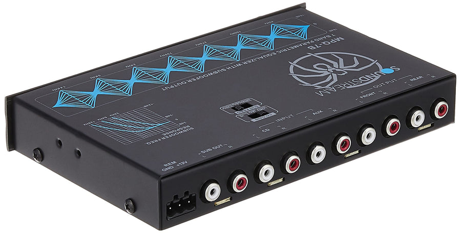 MPQ-7B Soundstream 7-Band 1/2 DIN Equalizer
