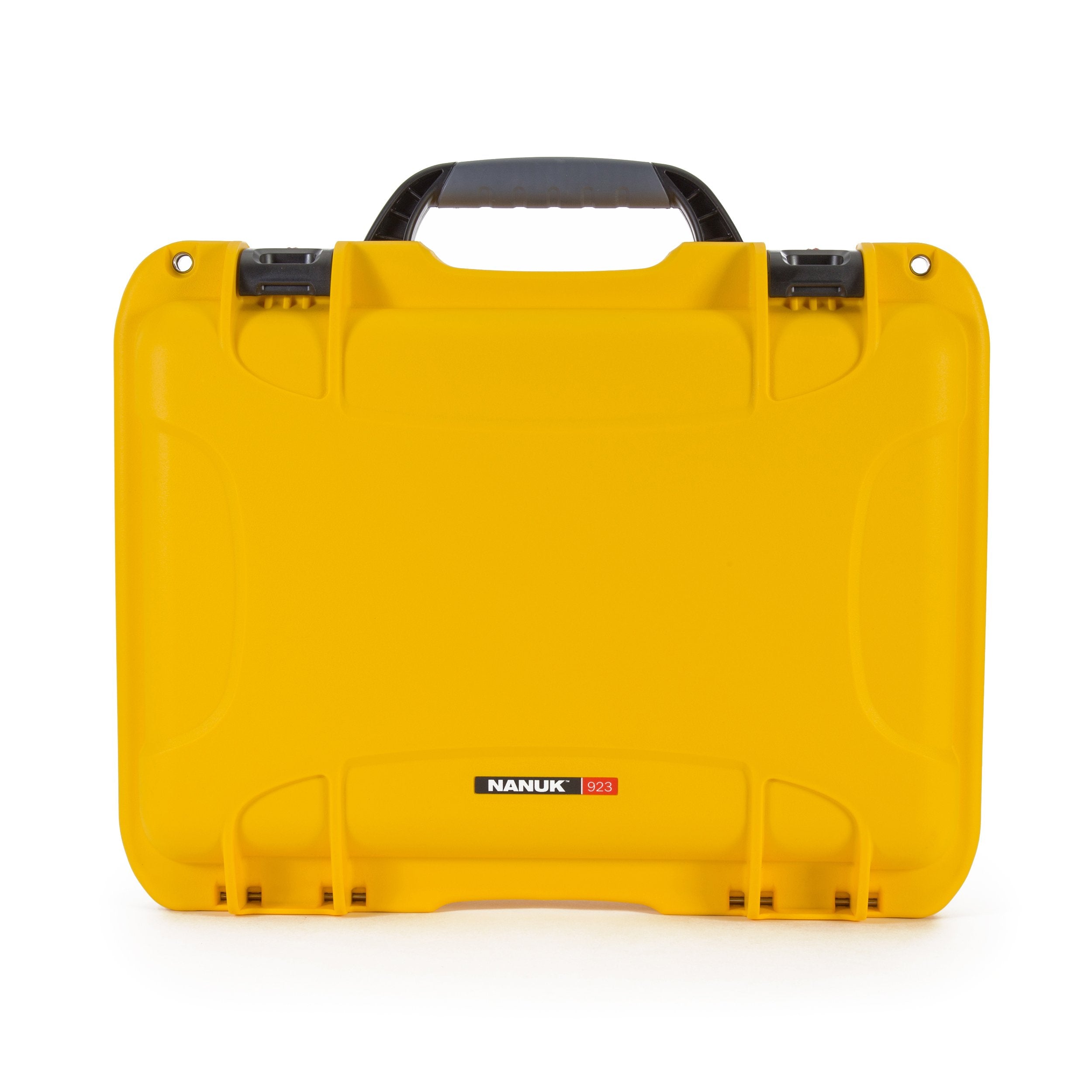 Waterproof Nanuk 923 Hard Case Empty with Incorporated TSA Approved Travel Lock Latches - Yellow
