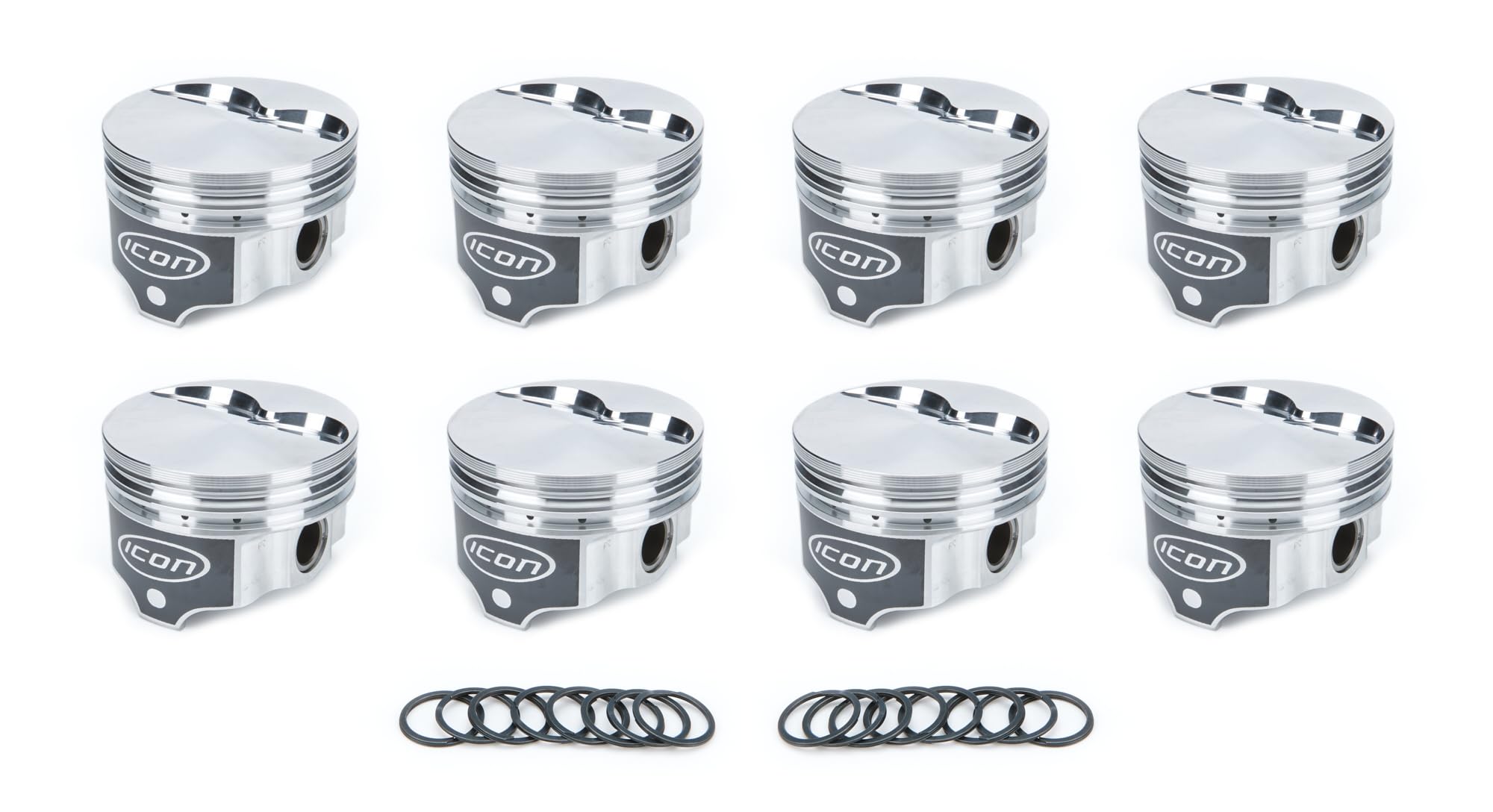 SBM 360 FT Piston Set Icon 4.060 Bore +5cc