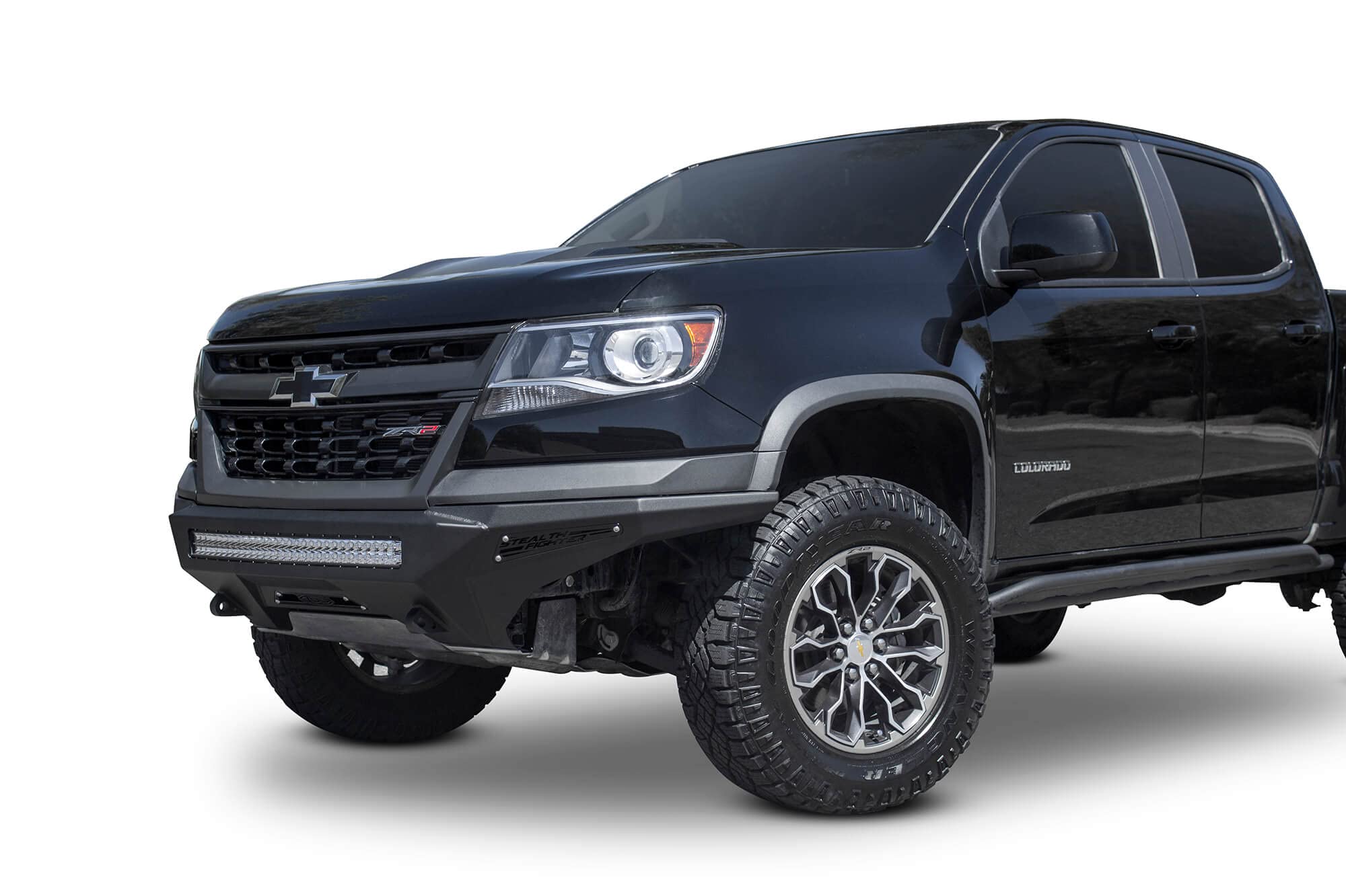 Desert Addictive F371192740103 Front Replacement Bumper fits Chevrolet Colorado, Black