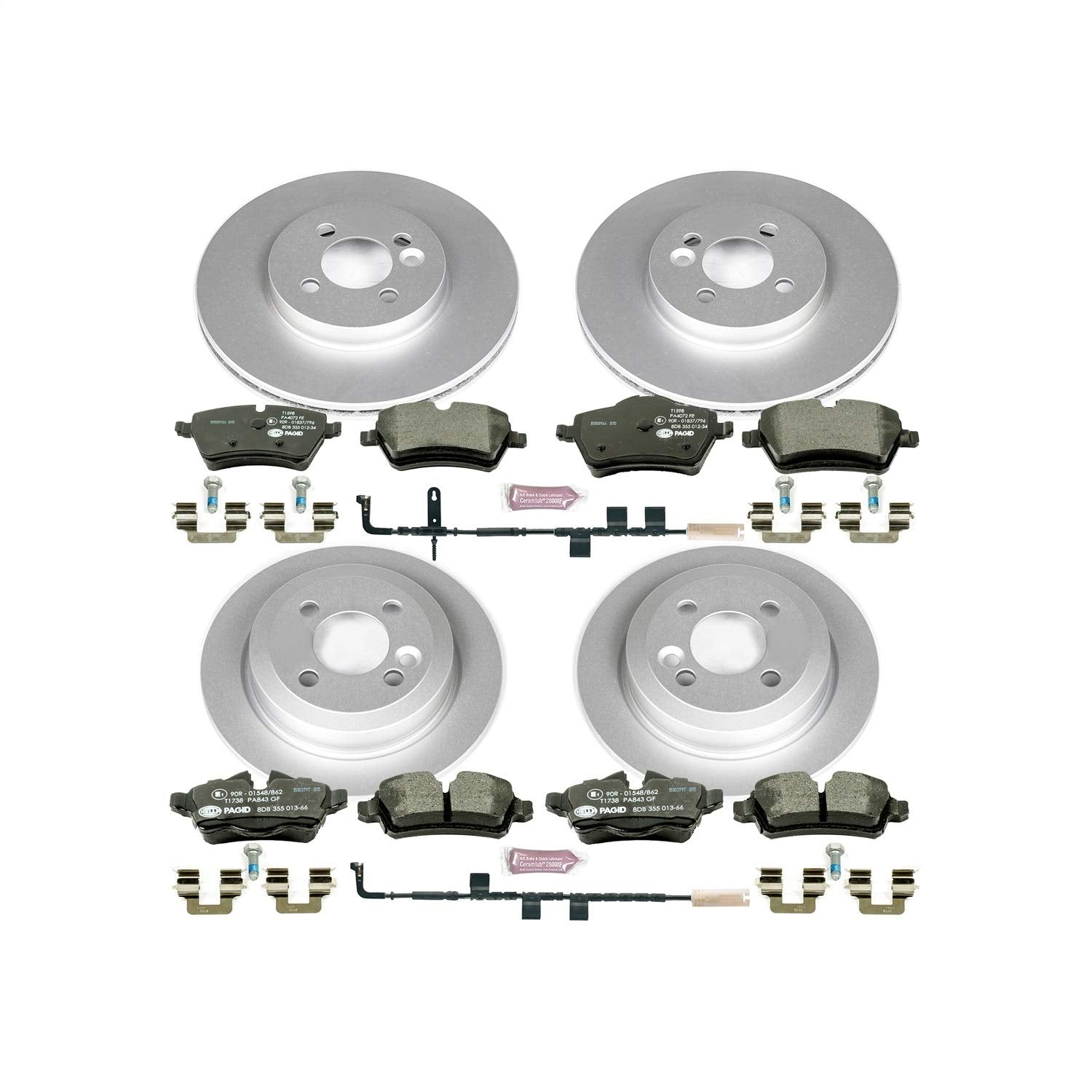 Euro-Stop Power Stop Brake Kit For Mini Cooper 2007-2010 [Model Specific]