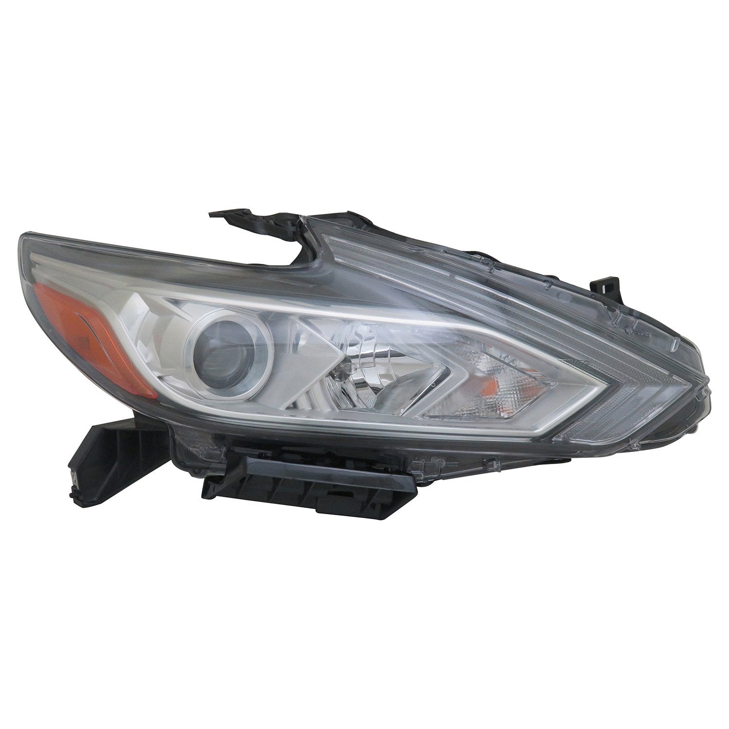 Right TYC Headlight Assembly Compatible with 2016-2018 Nissan Altima