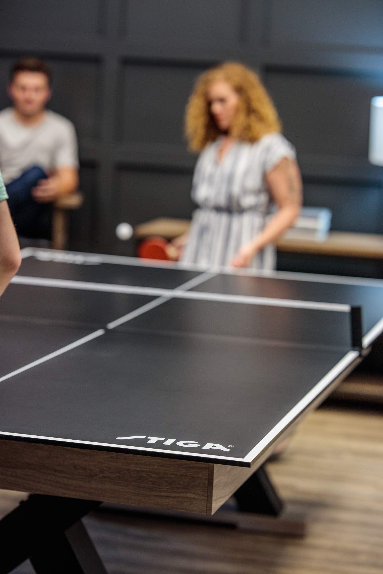 STIGA Table Tennis 4-Piece Conversion Top, Grey - Transform Your Pool Table into A Table Tennis Table