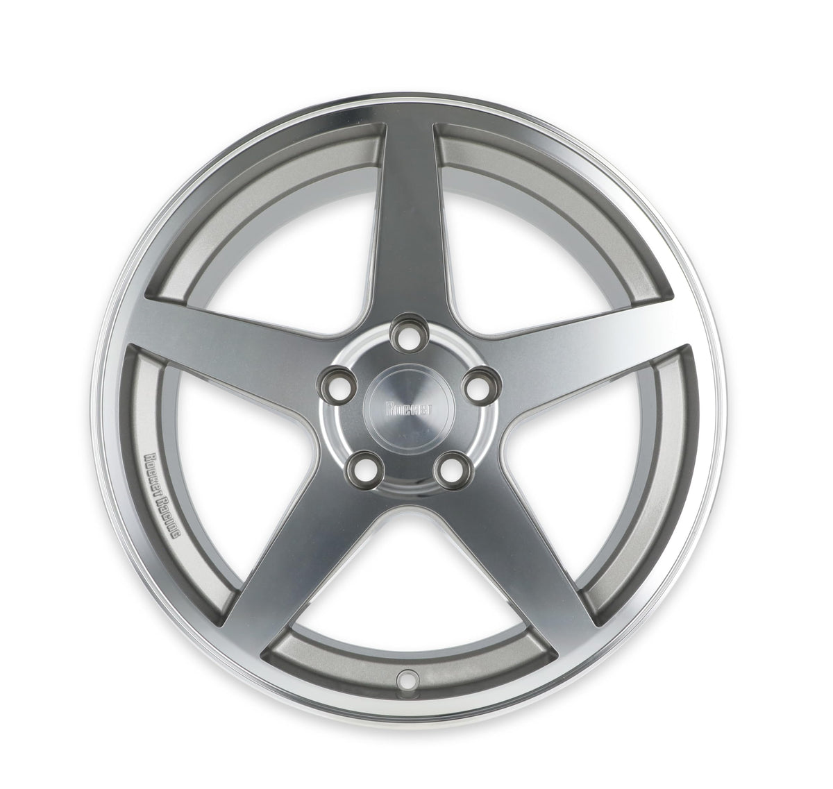 Flare Series Rocket Racing Wheels TTR29-8116188-A - Titanium/Machined