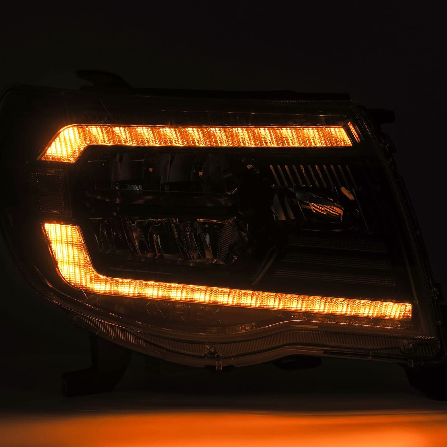 880735 AlphaRex USA LUXX Series LED Projector Headlights fits Toyota Tacoma