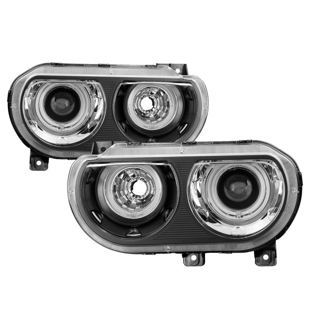 Projector Headlight Xtune PRO-JH-DCHAL08-CCFL-BK, 1 Pack