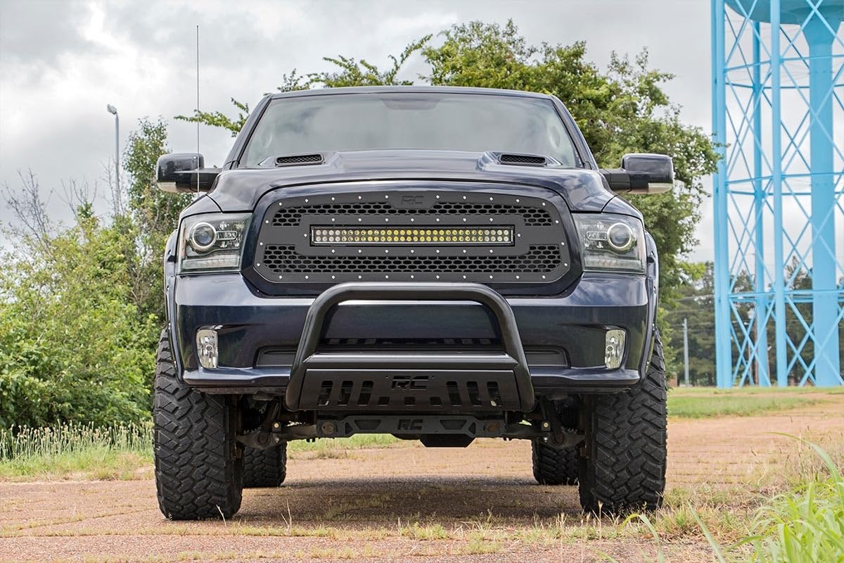 30" Rough Country Curved Dual Row LED Light Bar - 180W, 14,400 Lumens, Combo Spot/Flood Beam, Off-Road Lighting for Jeeps, Truck & UTV