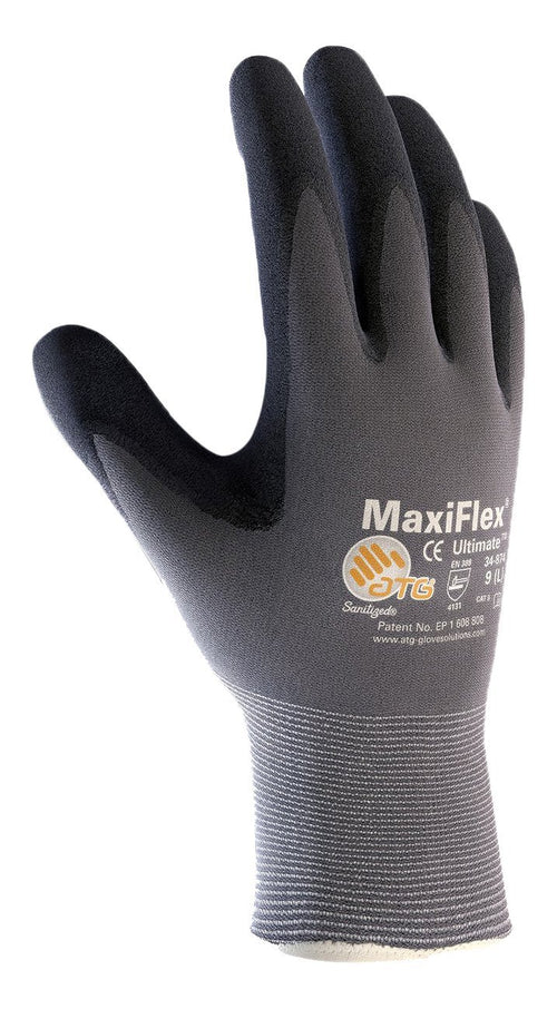 GLOVES,NITRL COAT,12,PID179949,GY
