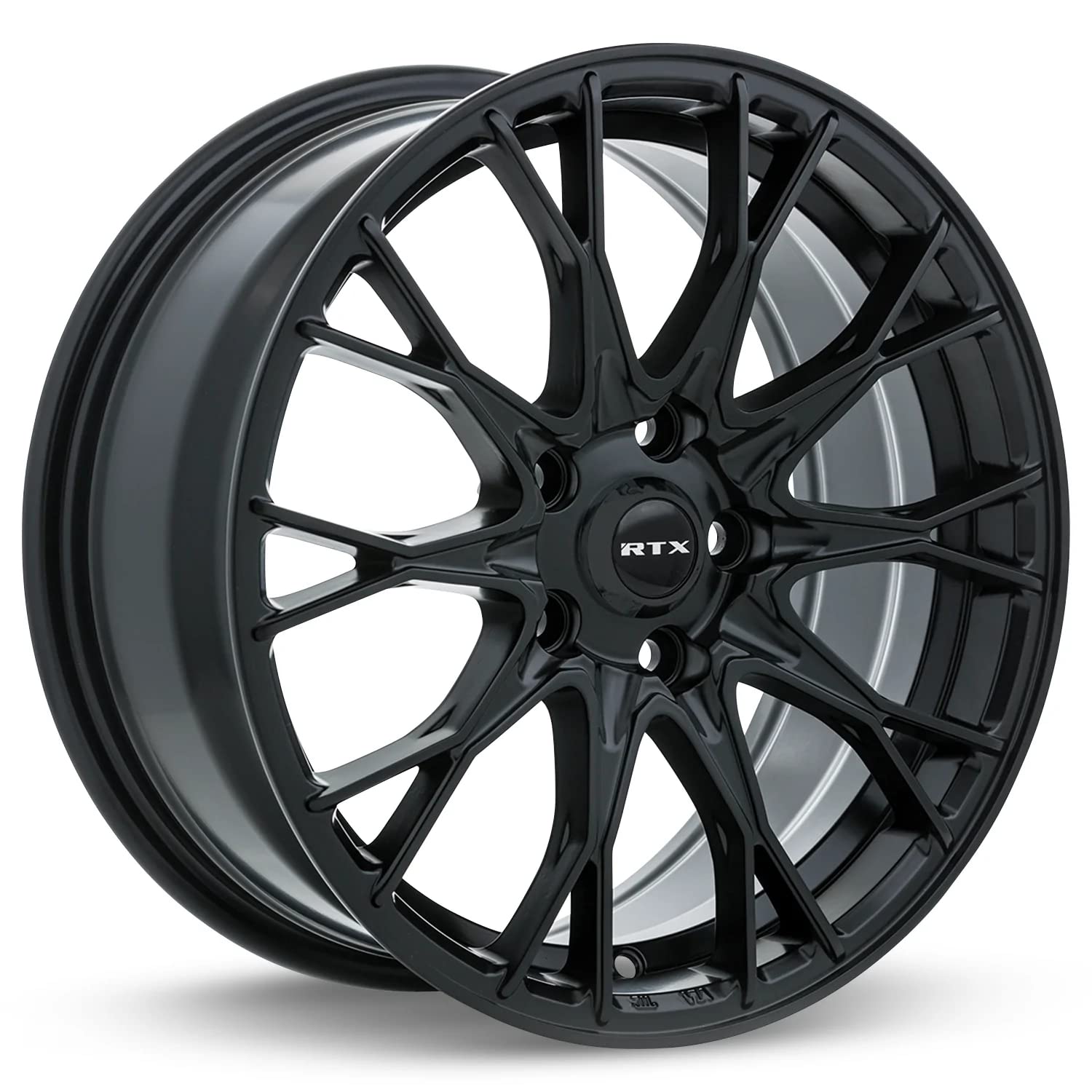 Custom RTX CONCORDE Wheel - 17x7.5, 38 Offset, 5x100 Bolt Pattern, 73.1mm Hub - Satin Black Rim