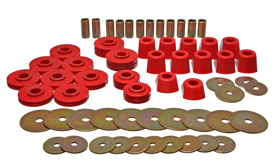 3.4110R Energy Suspension Body Mount Set for GM Blazer 4WD