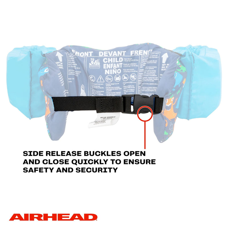 Airhead Classic Water Otter Life Jacket, Flotation Devices for Kids, Floating Cats
