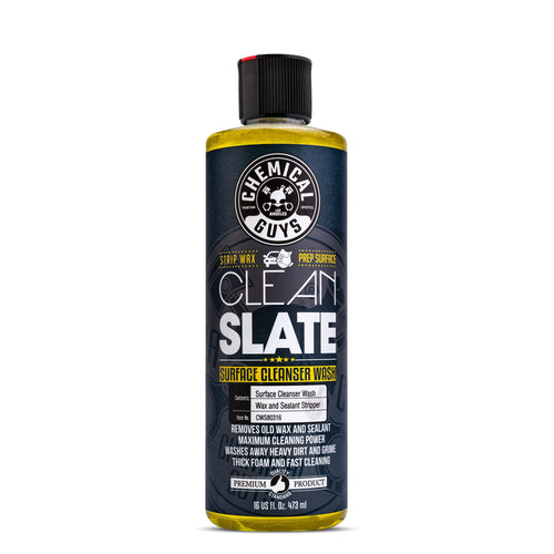 Chemical Guys Clean Slate CWS80316 Deep Surface Cleaning Car Wash Soap (Removes Old Car Waxes, Glazes & Sealants for Superior Surface Prep), 16 fl oz, Citrus Scent