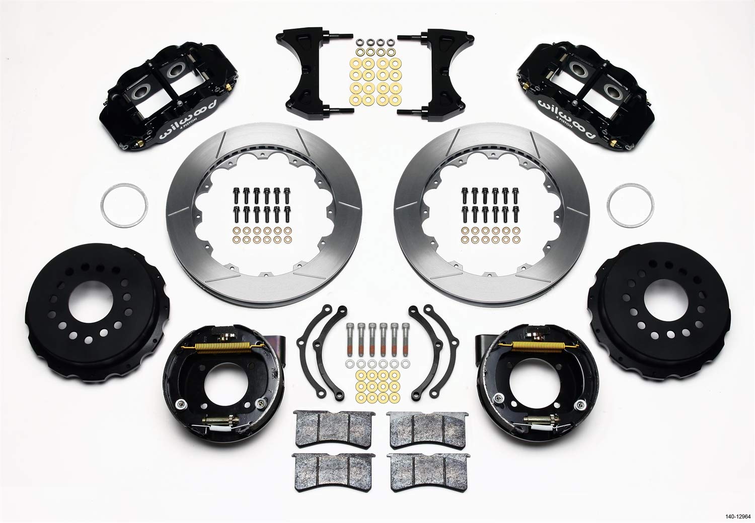 Rear P-Brk Kit, FNSL4R 12.88"