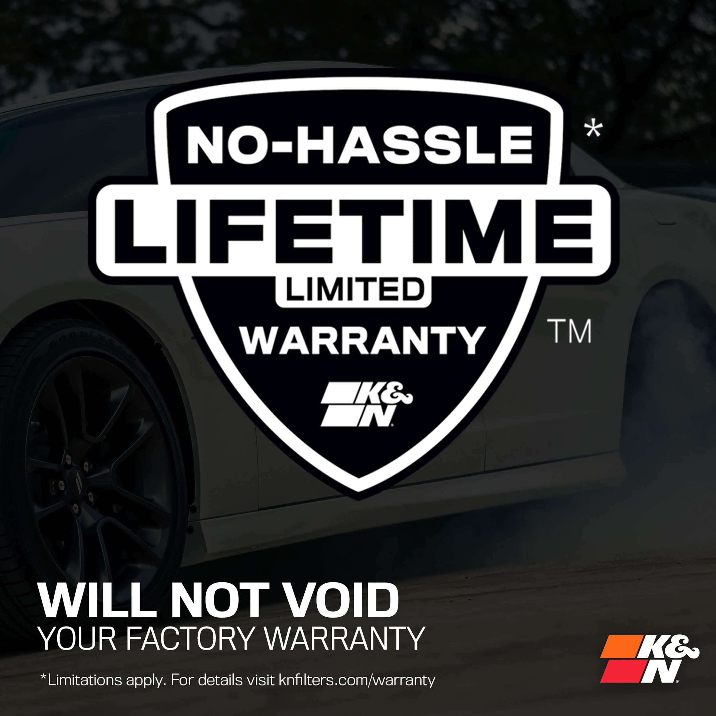 K&N Cold Air Intake Kit: Increase Horsepower up to 20.1HP / 26.1TQ High Performance: 50-State Legal: Compatible with 2009-2015 CADILLAC CTS-V, 57-3086