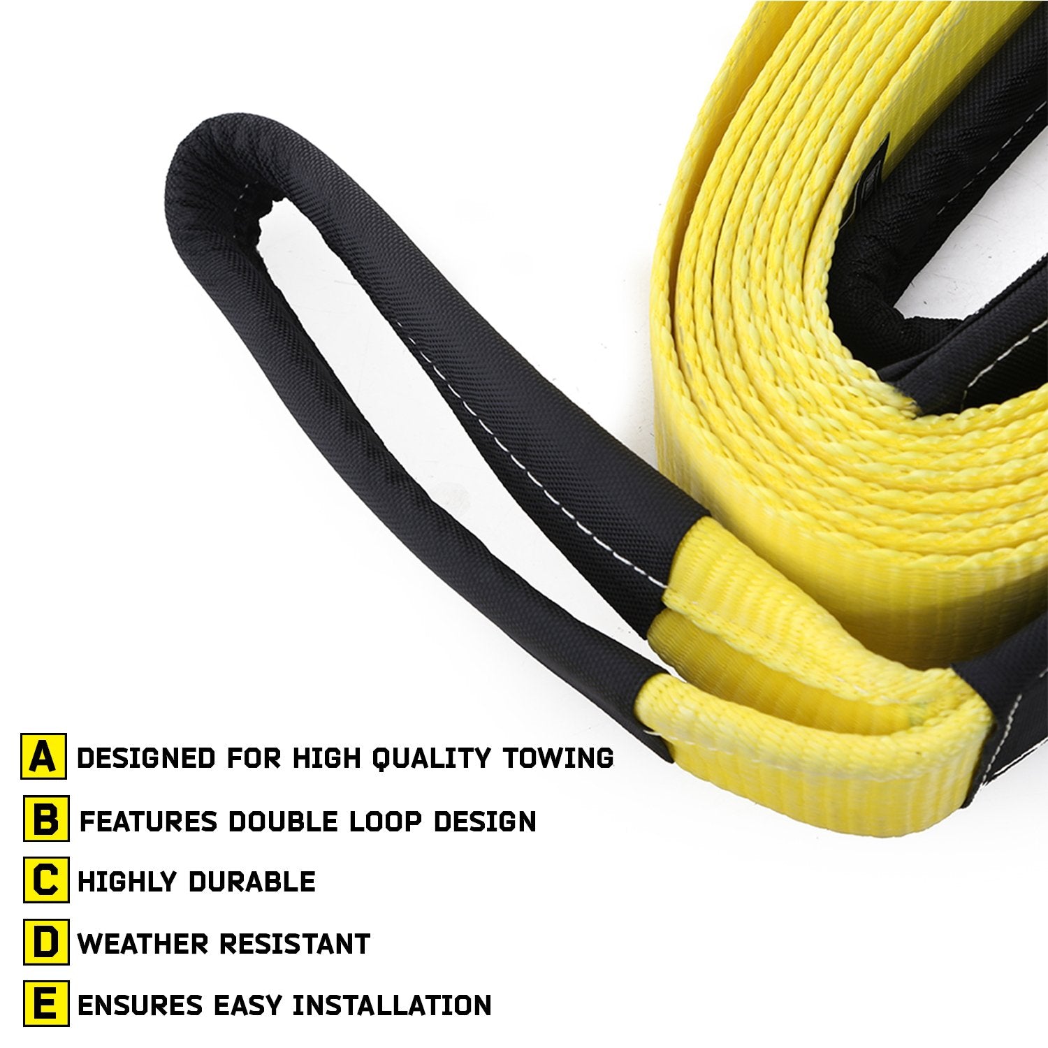 TREE STRAP SmittyBilt 4IN X 8FT - SBCC408