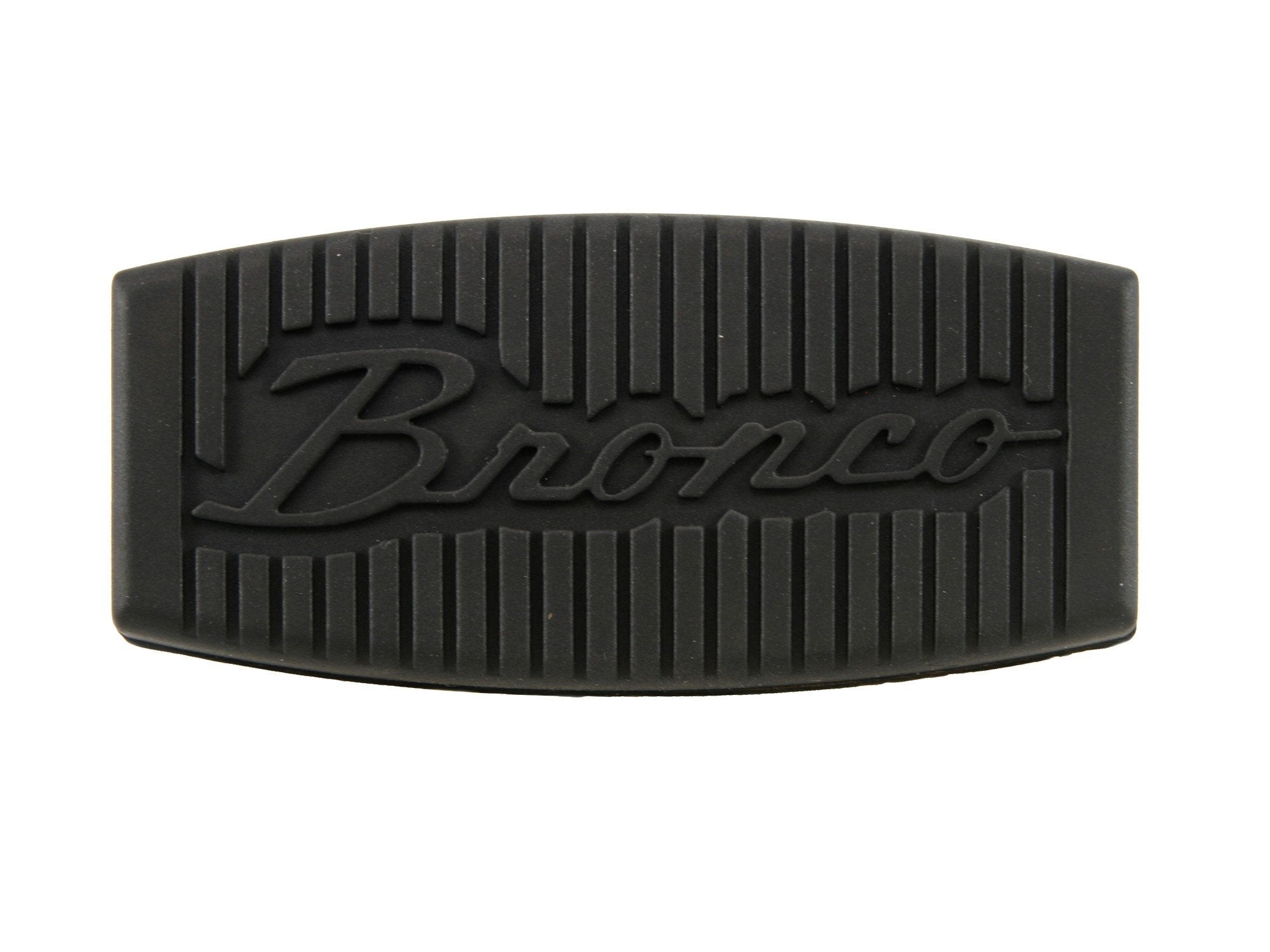 66-89 Bronco Script Pedal Pad Scott Drake (C6TZ-2457-B)