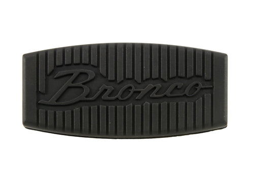 66-89 Bronco Script Pedal Pad Scott Drake (C6TZ-2457-B)