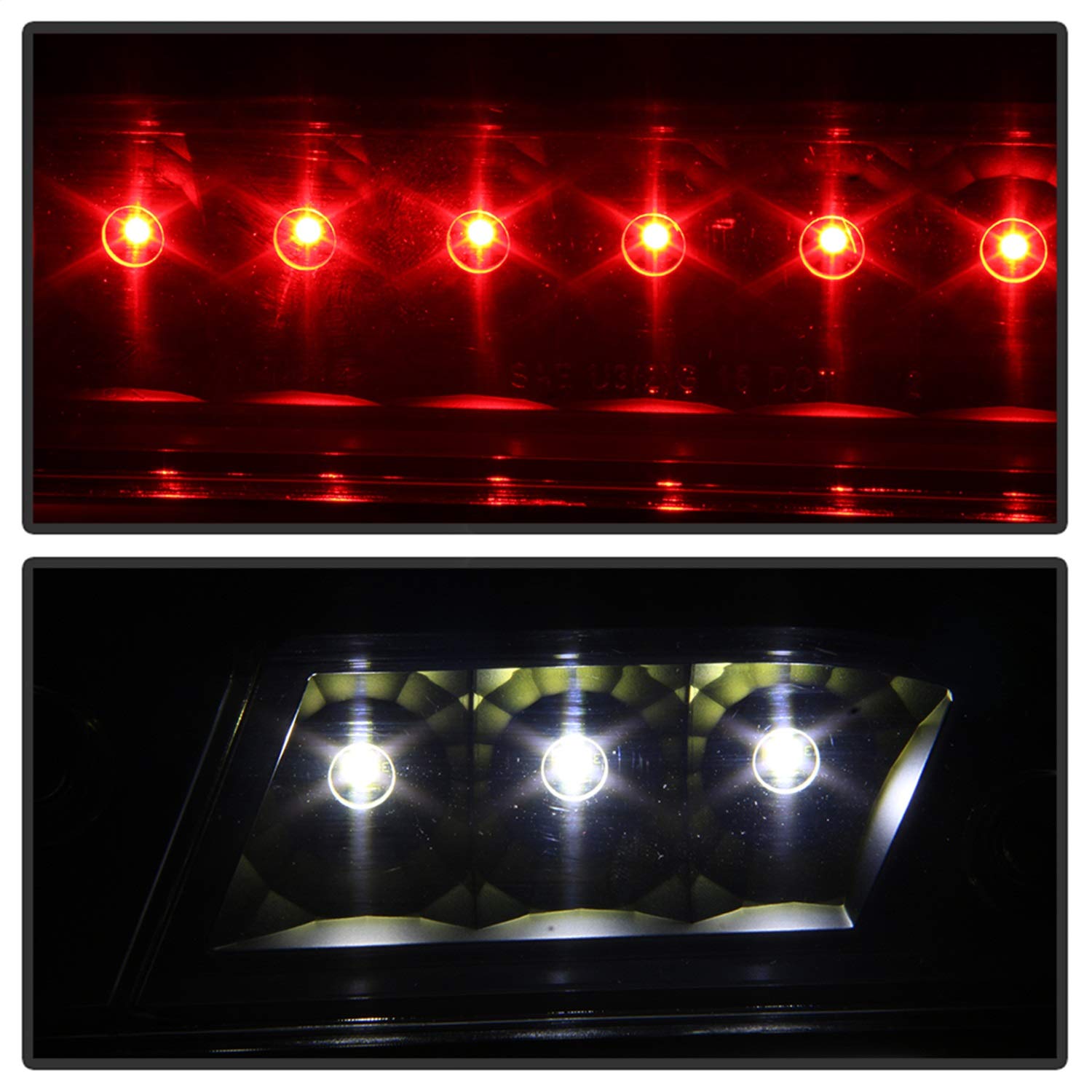 Tune 3Rd Brake Light Spyder Auto 9040849 Led Black Not Compatible with Factory Led Brake and Led Tail Light Models Tune 3Rd Brake Light