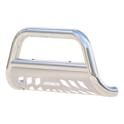 2-1/2-Inch Polished Stainless Steel Bull Bar ARIES, Select Jeep Grand Cherokee