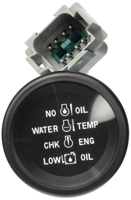 Amega Sierra International 65205P for Johnson/Evinrude Scratch Resistant Domed Systems Check Gauge, 2"