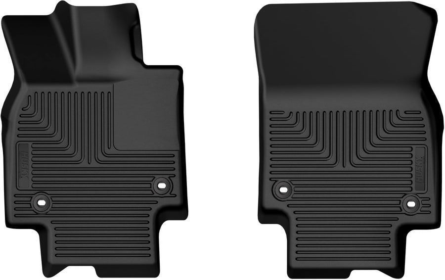 Husky Liners X-act Contour Floor Mats | 2024-2026 Toyota Crown & 2026 Toyota Crown Signia Fits | Front Row, 2-pc Black - 50461