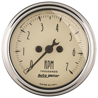 Electric Tachometer Auto Meter 1897 Antique Beige