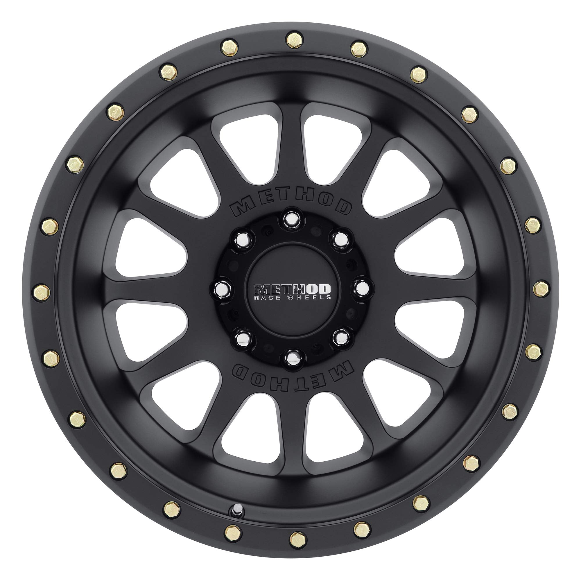 Method Race Wheels 20x9" Matte Black 605 NV, 8x180", 12mm offset 4.5" Backspace, MR60529088512N