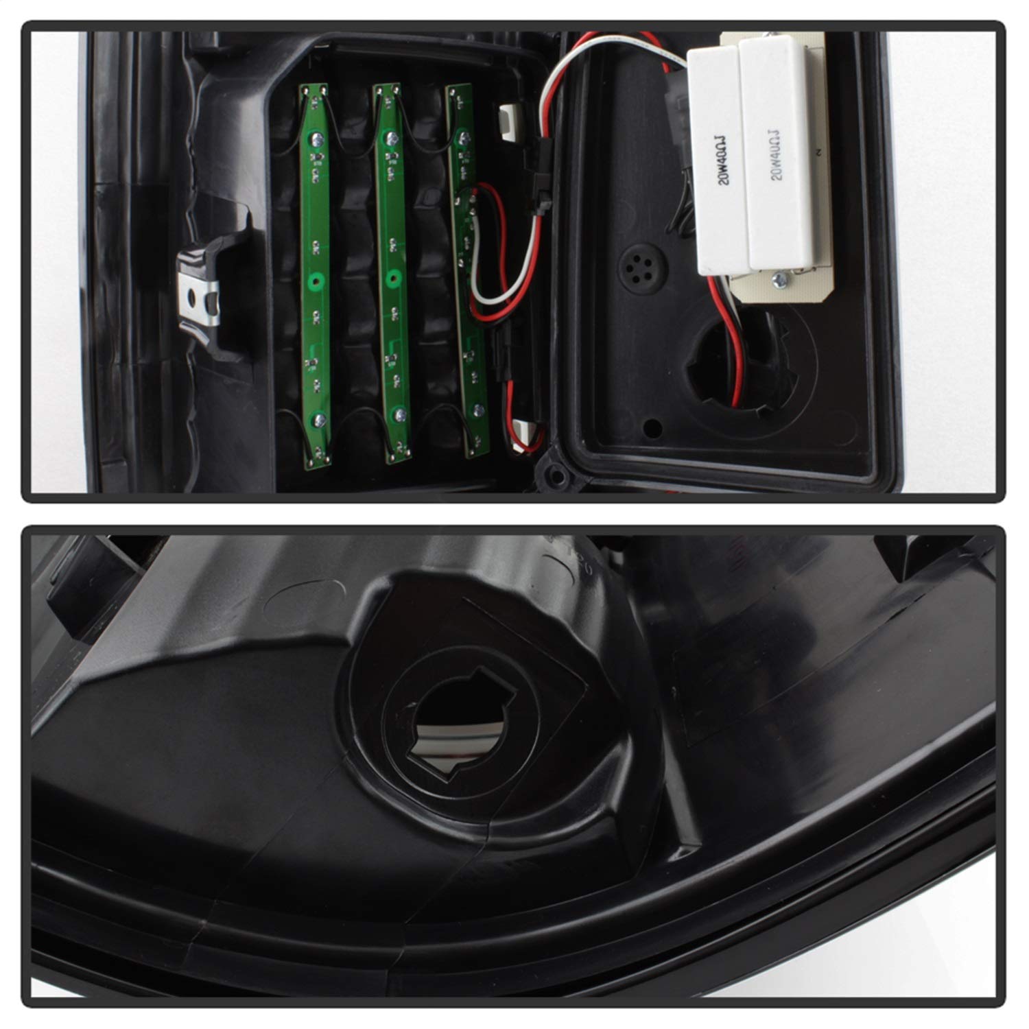 Spyder ALT-ON-DR09-LBLED-BSM Tail Light, 1 Pack Xtune