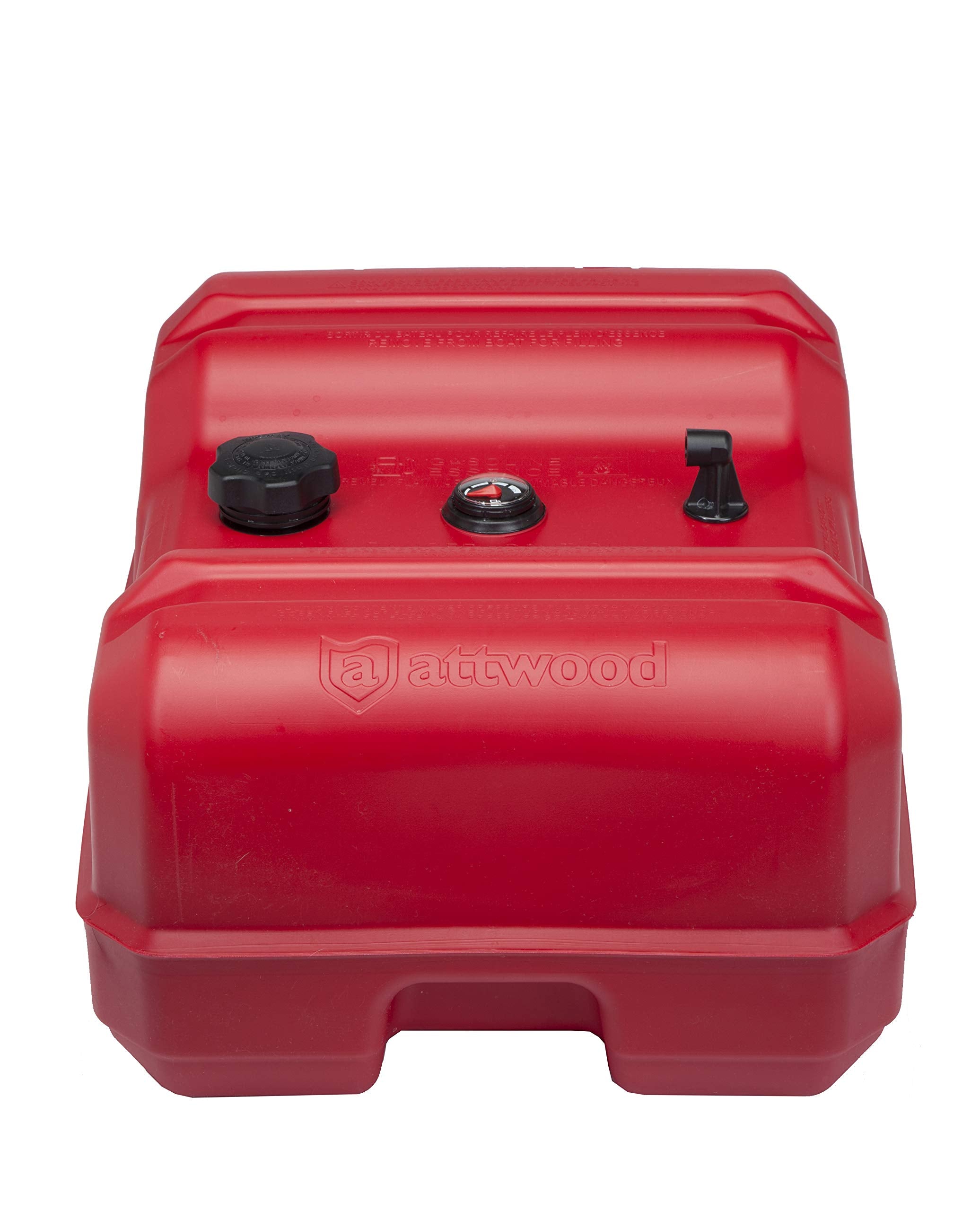 12 Gallon Attwood 8812LLPG2 EPA Certified Low-Profile Portable Fuel Tank with Gauge