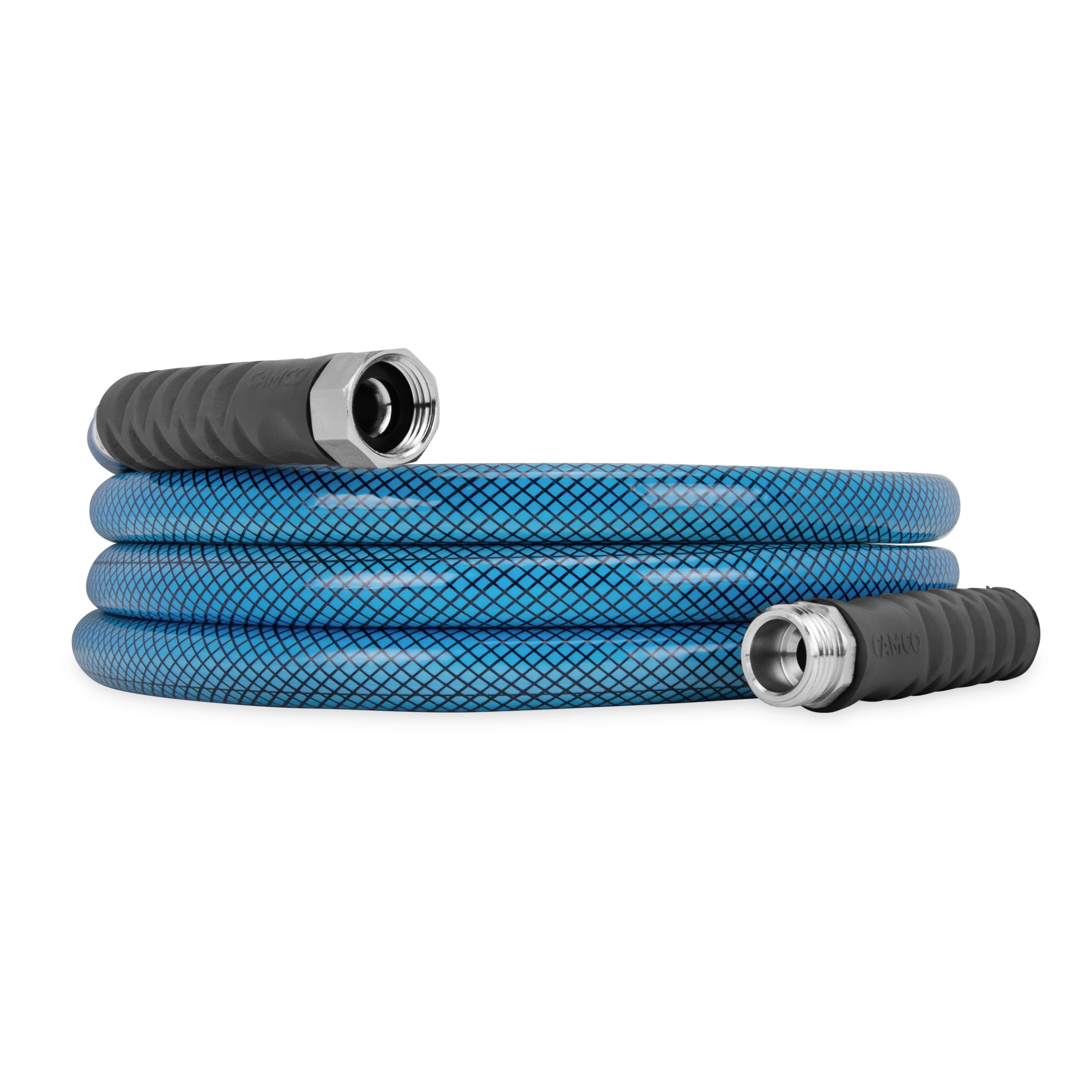 Camco 10-Foot TastePURE Premium RV/Camper Drinking Water Hose - Features a Heavy-Duty No-Kink Design with Strain Relief Ends & 5/8-Inch Inside Diameter - NSF Drinking Water Safe Certified (22823)