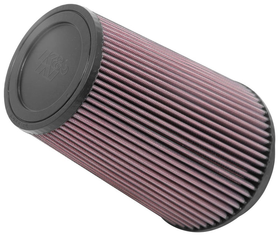 High-Flow K&N Original Lifetime Universal Clamp-On Air Filter: High Performance, Premium, Washable Flange Diameter: 5 In, Filter Height: 8.75 In, Flange Length: 1 In, Shape: Round Tapered, RU-2815