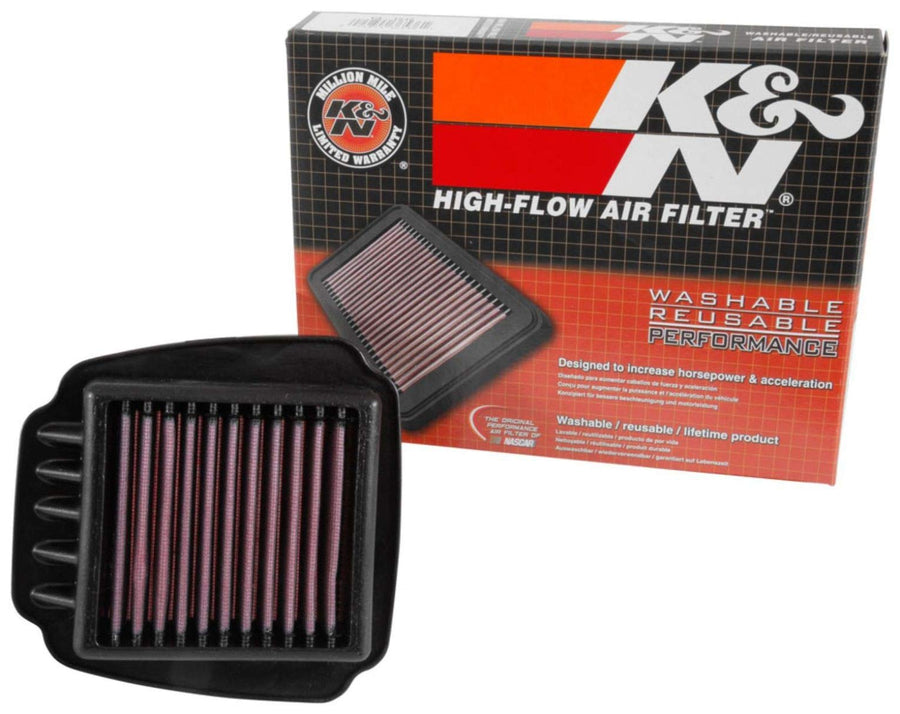 K&N Engine Air Filter: Premium, High Performance, Powersport Air Filter: Fits 2015-2017 YAMAHA (Exciter 150, Jupiter 150, King 150, Sniper 150, T150 Exciter, Y15 ZR) YA-1515