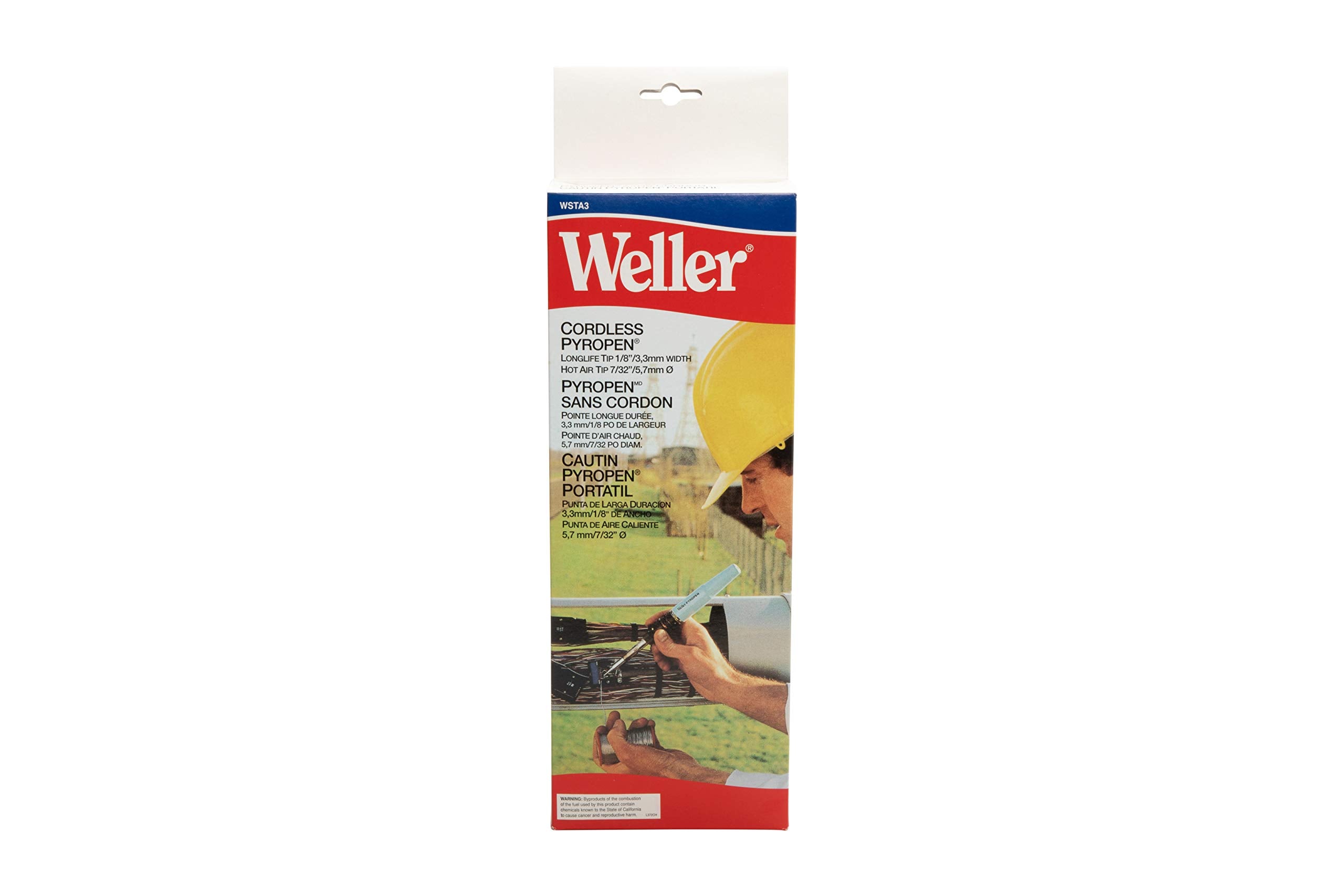 Weller Professional Cordless Butane Soldering Iron Pyropen | WSTA3
