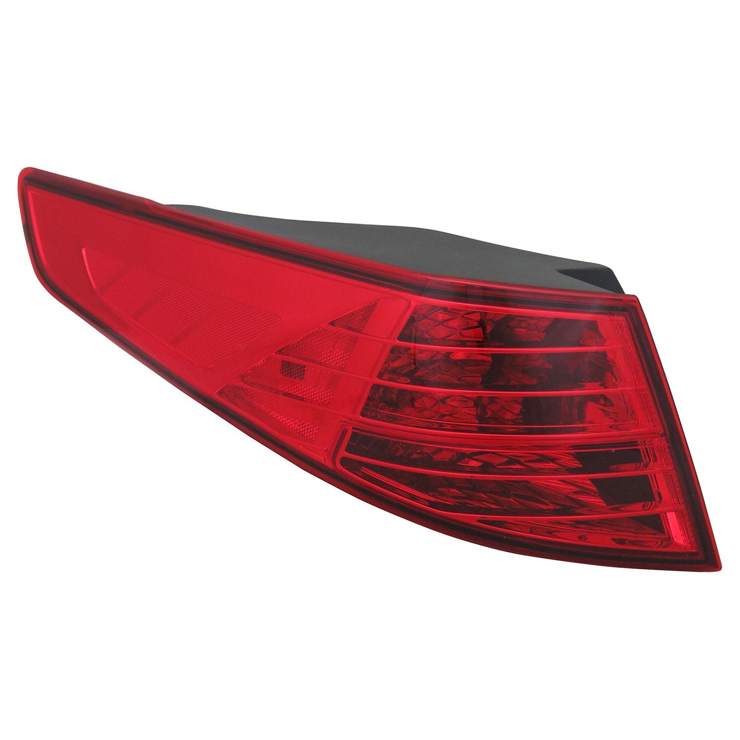 Left TYC Tail Light Assembly Compatible with 2012-2013 Kia Optima