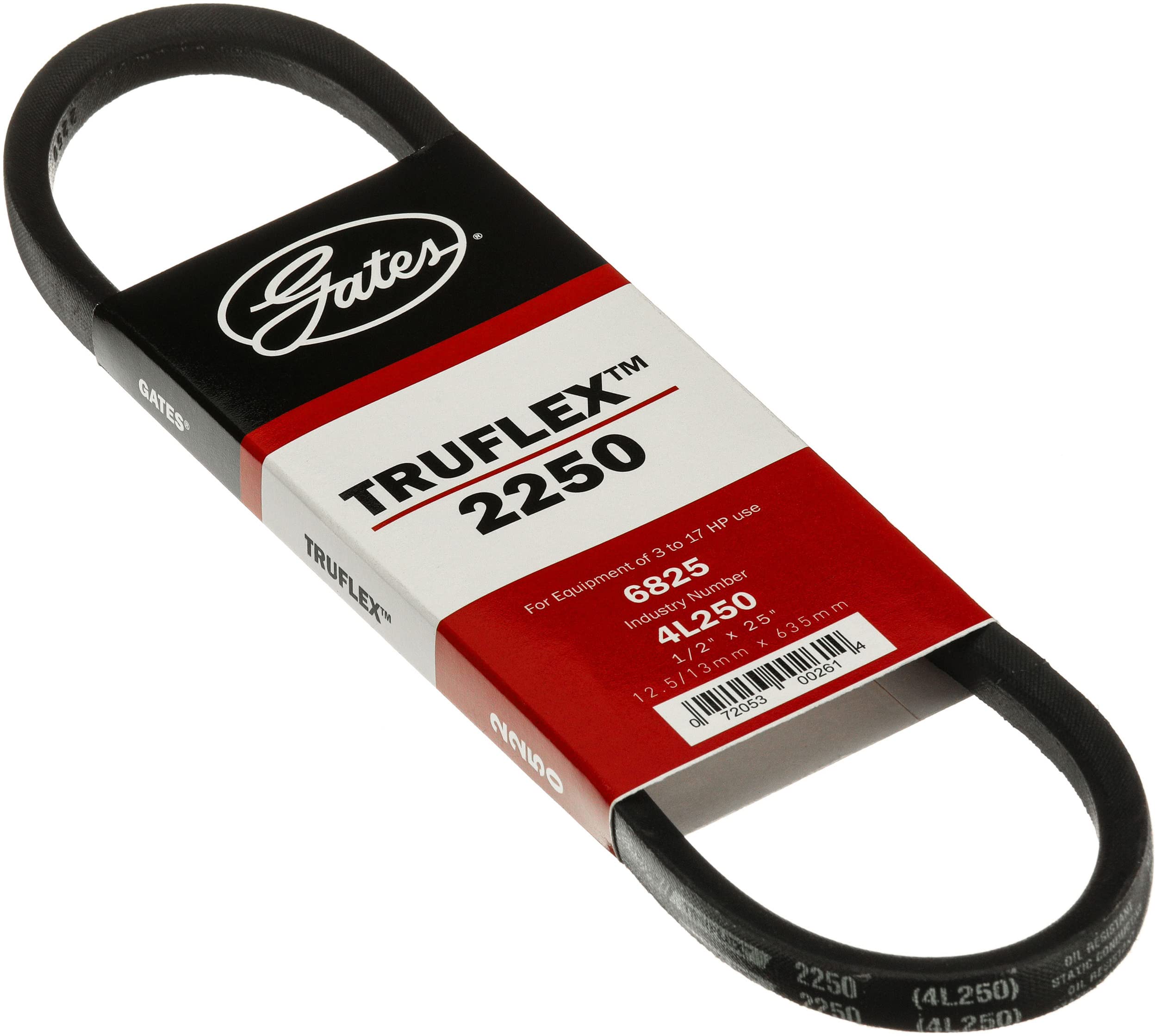Gates Truflex 2250 Fhp Low Horse Power V Belt