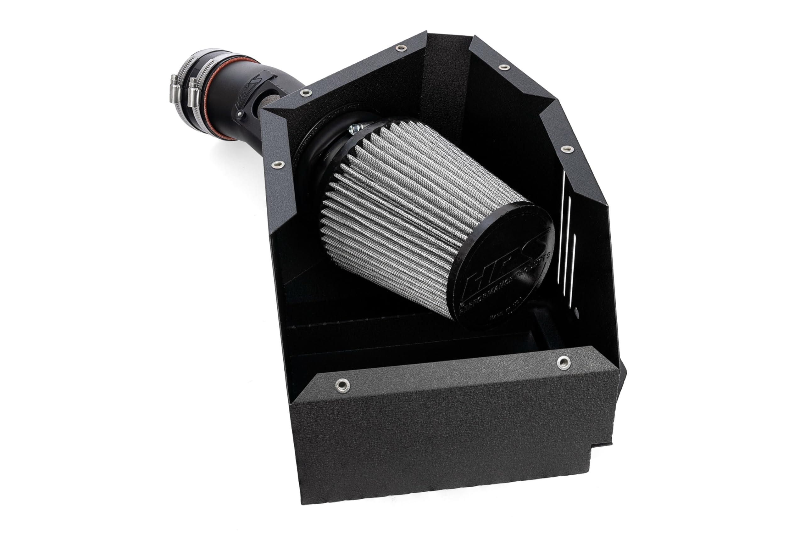 HPS Air Intake Kit Black with Heat Shield Cool Ram Compatible for 2023-2024 Toyota GR Corolla 1.6L Turbo, 827-735WB