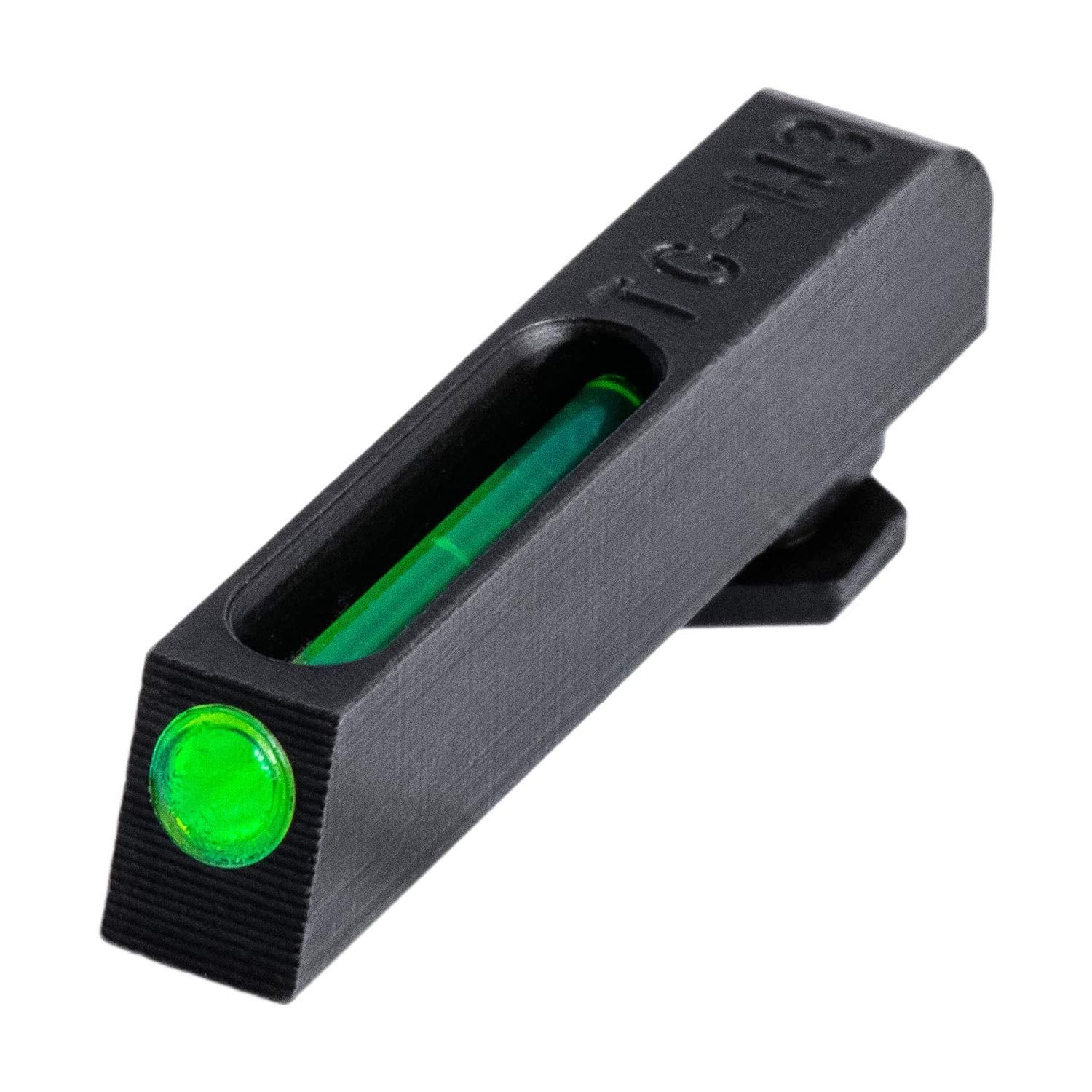 Tritium TruGlo Fiber Optic Handgun Laser Sight Accessories Set with Rear Colors for Glock 20, 21, 25, 28, 29, 30 Models and More, Green Light