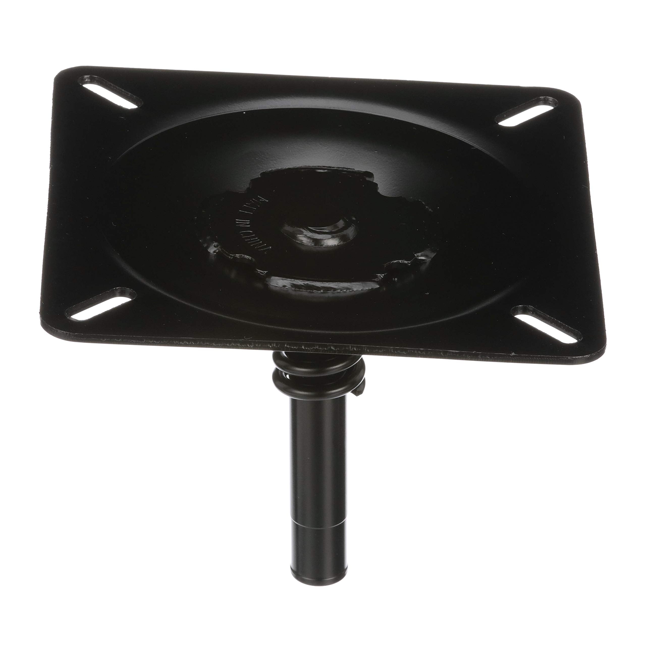Attwood 3/4" Lock'N-Pin Seat Mount, Zinc Plated Steel, 2-3/4" Steel with Spring