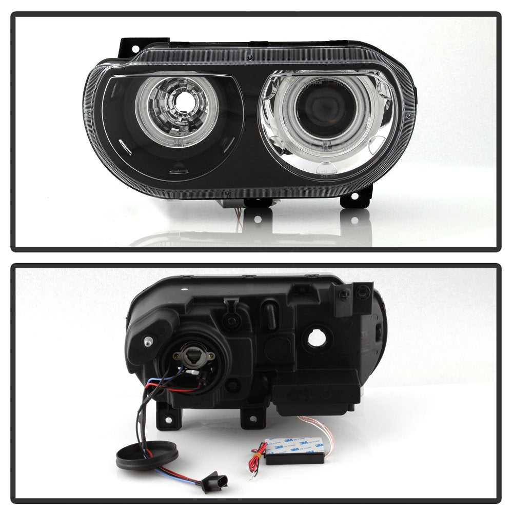 Projector Headlight Xtune PRO-JH-DCHAL08-HA-BK, 1 Pack