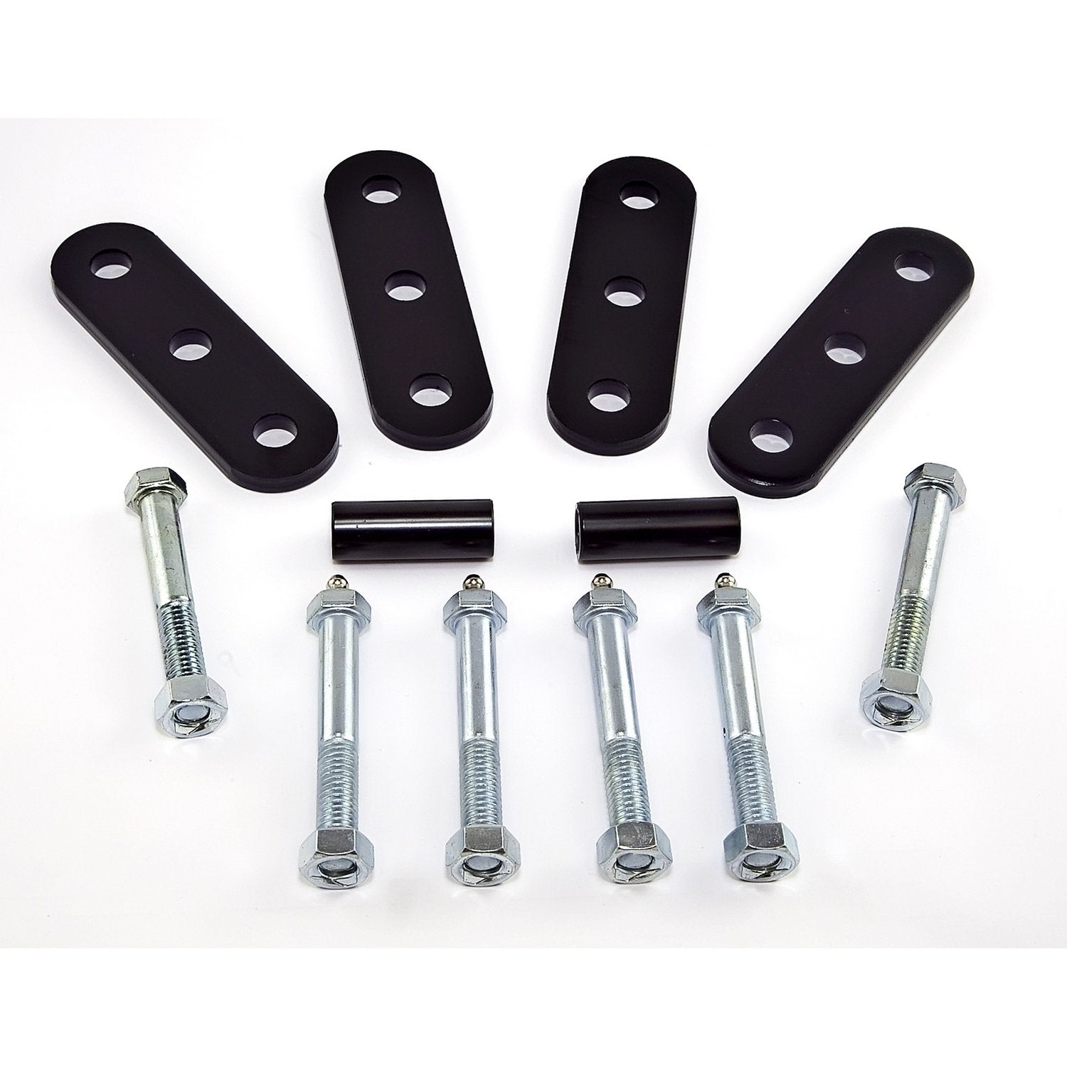 Suspension Leaf Spring Shackle Kit, Greaseable | Rugged Ridge | 18265.02 | Fits 1955-1975 Jeep CJ