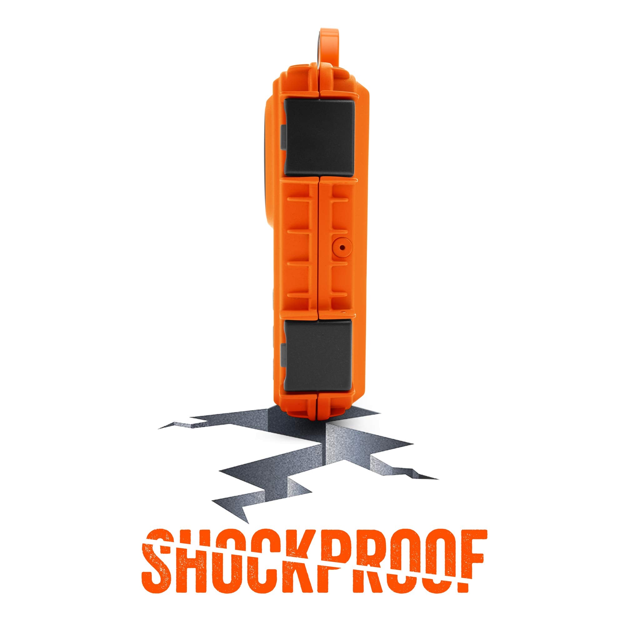 EcoExtreme 2 ECOXGEAR Bluetooth Speaker Dry Box for Your Smartphone (Orange)