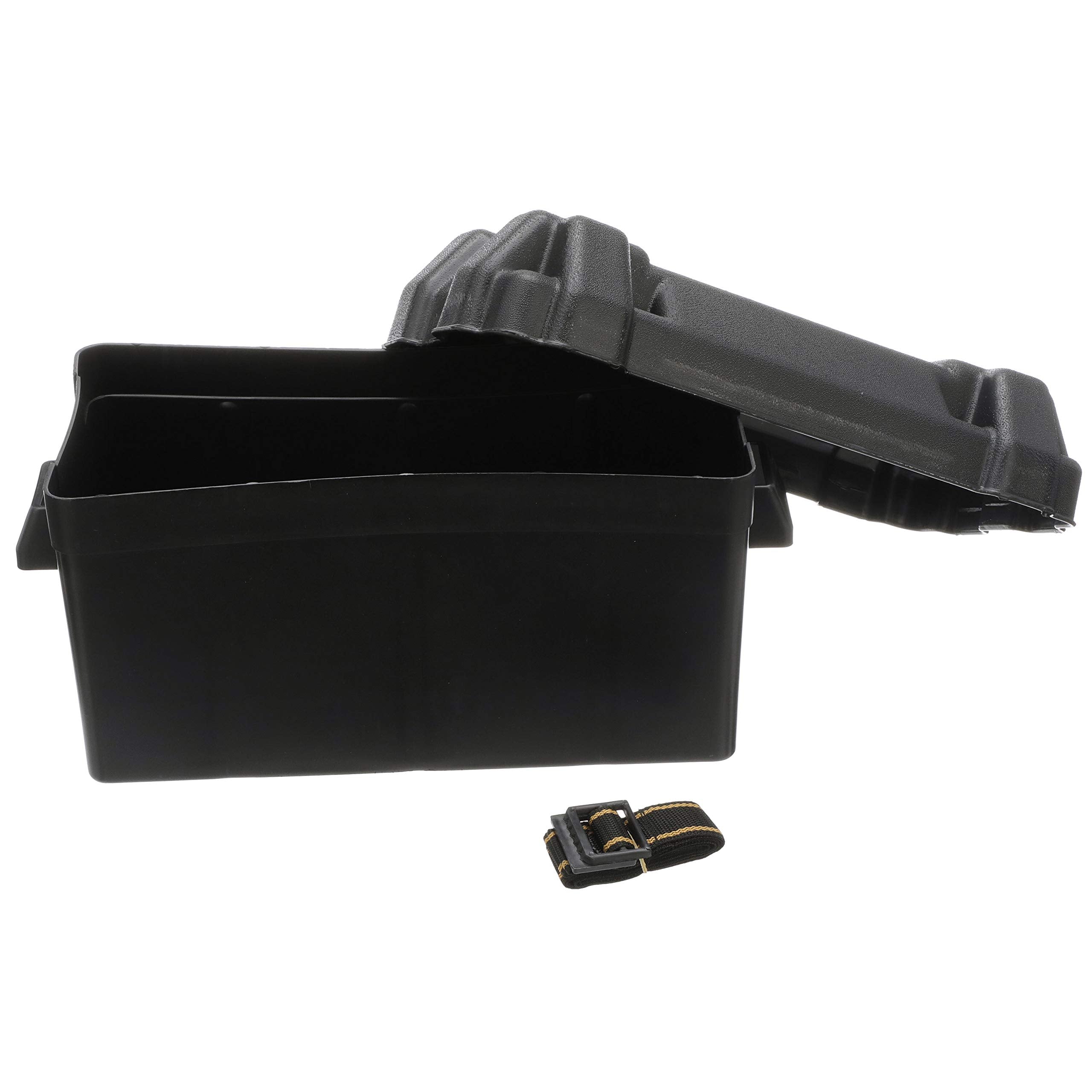 Large Vented Battery Box Attwood 9084-1 with Mounting Strap, Fits Group 29 and 31 Batteries, Black