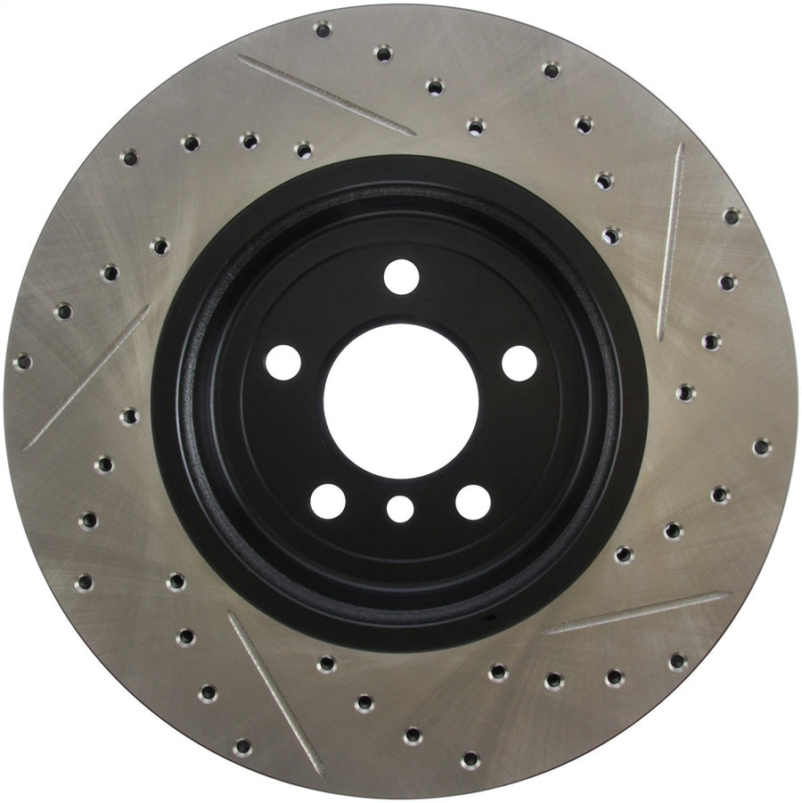 Sport Drilled/Slotted Brake Rotor StopTech 127.34124R (Front Right), 1 Pack