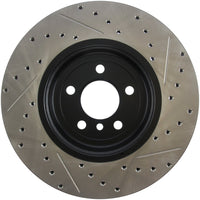 Sport Drilled/Slotted Brake Rotor StopTech 127.34124R (Front Right), 1 Pack