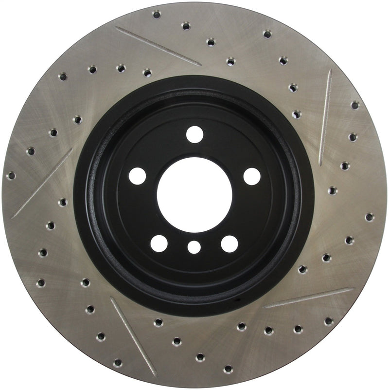 Sport Drilled/Slotted Brake Rotor StopTech 127.34124R (Front Right), 1 Pack